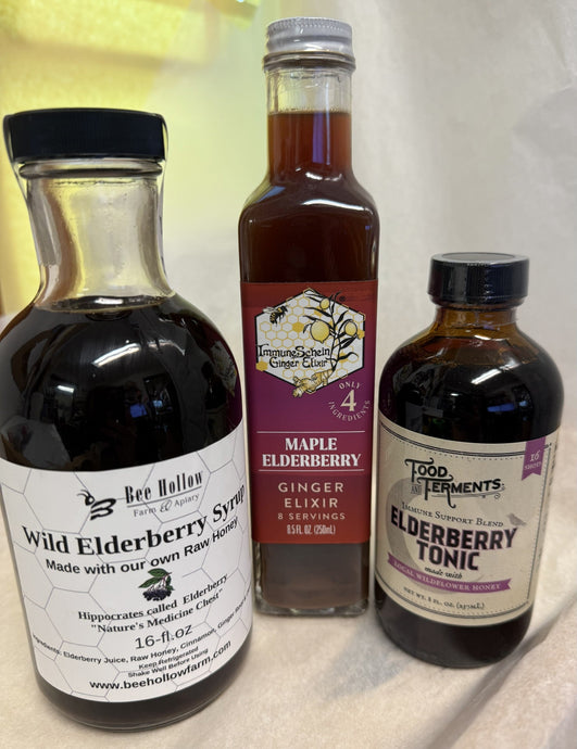 Elderberry products are healthy, delicious, and available at Todd Hill