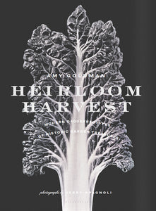 In Heirloom Harvest , Amy's essay, "Fruits of the Earth," describes her twenty-five year collaboration with the land. The text along with Jerry Spagnoli's photographs and an afterword by M Mark add up to an exquisite package, an artist's herbarium worthy of becoming an heirloom itself.  Author: Amy Goldman, Jerry Spagnoli and M Mark  Pages: 192  Year Published: 2014   