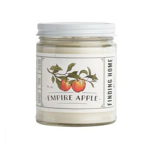 A crisp aroma of freshly picked apples! 100% Soy Wax  wt: 13 oz. 