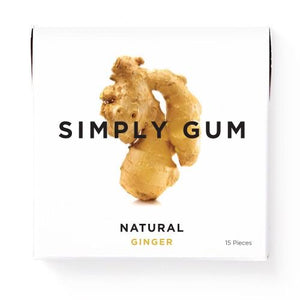If you love ginger like we love ginger, get ready for the perfect chew. Our delicious Ginger gum contains all of the zest of fresh ginger with none of the plastic or synthetics found in conventional gum. Because we don’t use plastic, our gum is biodegradable and better for your body and our planet.  Non GMO Certified, Vegan Certified, Kosher Certified, Aspartame Free, Xylitol Free, Dairy Free, Gluten Free, Nut Free, and Soy Free.     1 pack of gum