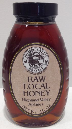 Harvested from local apiaries in the Hudson Valley.  Floral notes.     16 oz. glass jar.