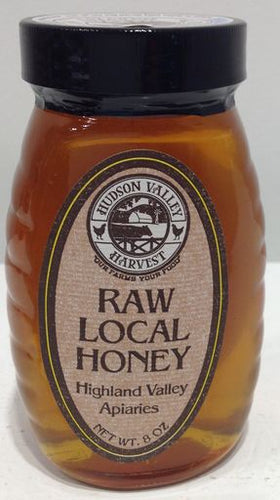 Harvested from local apiaries in the Hudson Valley.  Floral notes.     8 oz. glass jar.