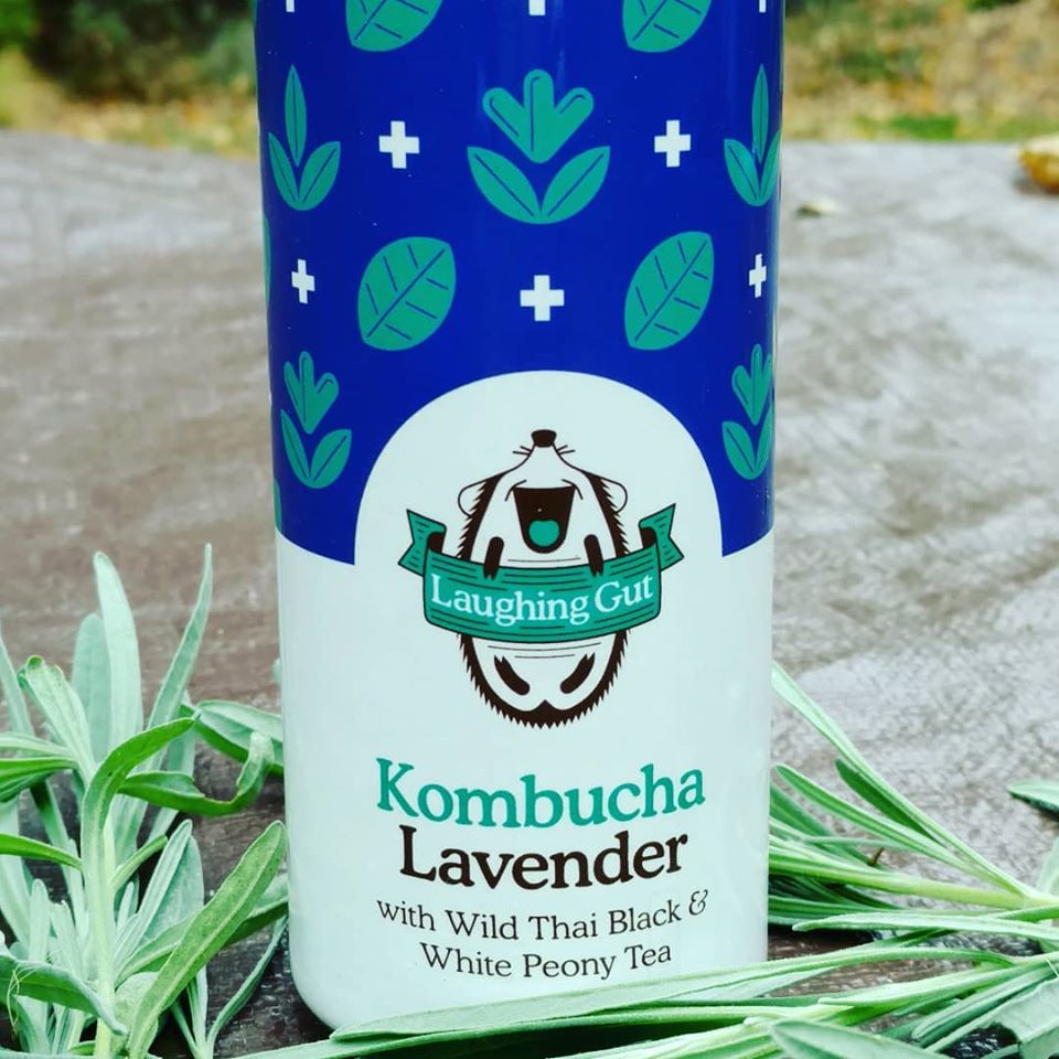 Earthy and floral lavender combined with wild Thai black tea and uplifting peony white tea; this kombucha delivers refreshing balance.  Brewed in Poughkeepsie, New York.  12 oz. slim aluminum can.