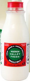 Hudson Valley Fresh premium milk comes from Hudson Valley farms that exceed all standards for excellence in milk quality. Among them 10 family-owned and operated herds are some that have placed in the top six in the United States time and time again and exceed industry standards for quality, protein, butterfat, and vitamin and omega 3 content, all naturally and without supplements.  Quick Facts / Per Cup 170 Calories 9 grams of protein 15% Vitamin D 20% Calcium  14 fl oz bottle