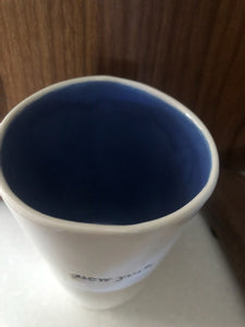 Although durable, porcelain is not oven or freezer safe — extreme temperature changes may cause cracking or breakage. Clean with mild soap and water by hand or in a dishwasher. Avoid bleach, corrosive cleaners and abrasive cleaning tools such as metal scrapers, which can leave marks on the surface. Like any ceramic, porcelain will break if dropped. Dimensions: 4" H