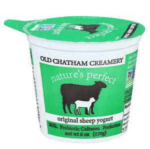 This award-winning Sheep Yogurt is available in Original. Made from sheep's milk. Good source of protein and calcium. All natural ingredients.  Try it over pancakes and waffles, or with a bowl of granola. In 6 oz plastic cups  